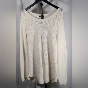 Chic Off-White Knit Sweater
